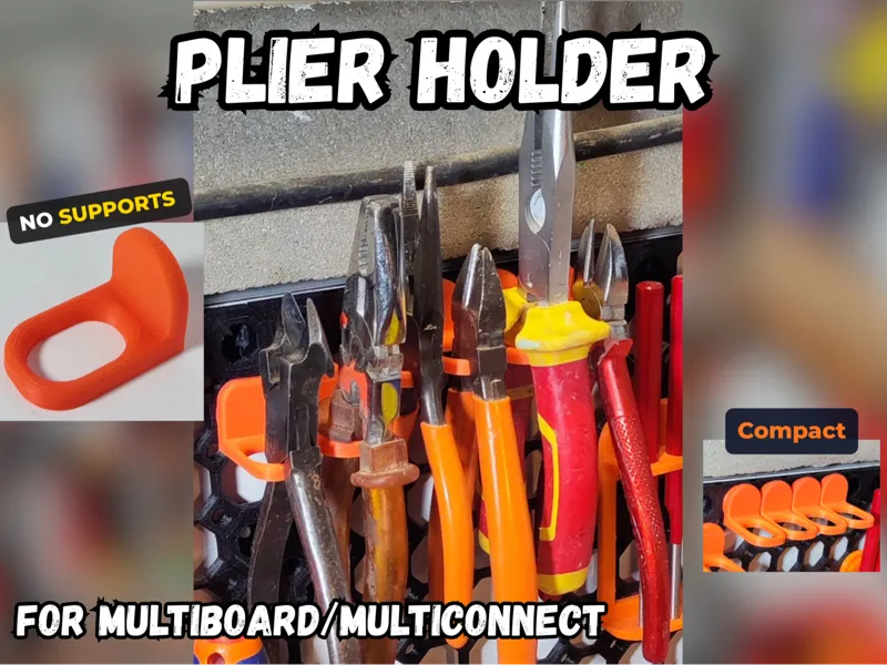 Universal Pliers Holder Multiboard Multiconnect