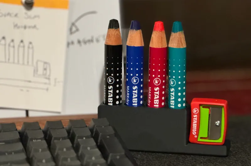 Stabilo Woody MARKDry compact magnetic stand