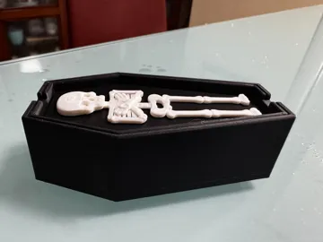 Objeto manipulable: Clickers Series - #17 Halloween - Spooky Skeleton — vista de referencia 3