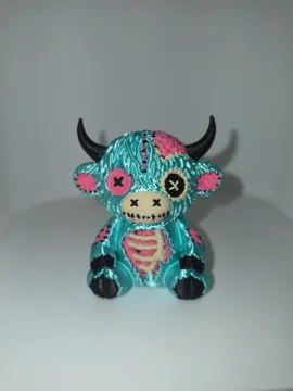 Modelo para impresión 3D: Voodoo Moo — vista de referencia 3