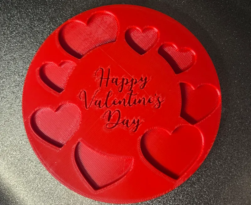 Happy Valentines coaster