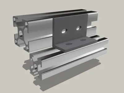 3030 to 2020 extrusion 90 degree connector