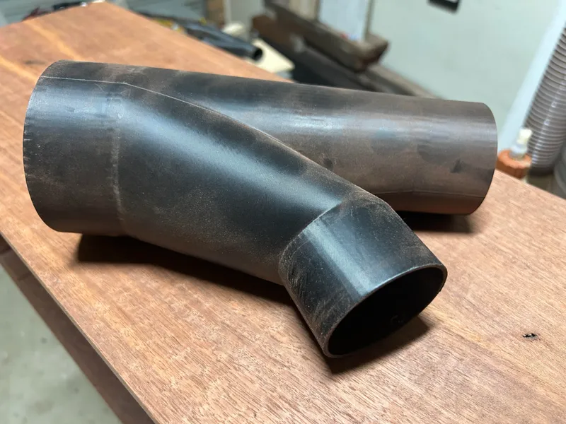 2.5" ID / 2.5" OD to 4" Y-Connector [Parametric]