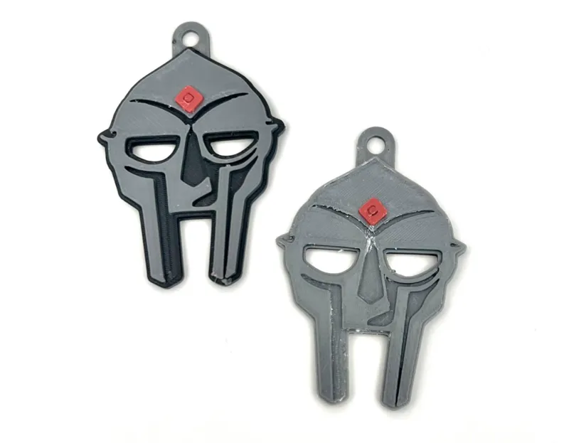 MF DOOM mask keychain