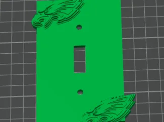 Eagles Light Switch Cover