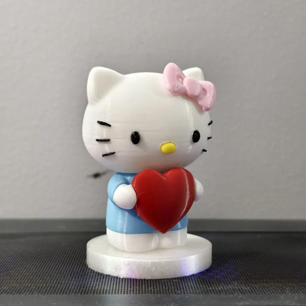 NO AMS - Sweetheart Hello Kitty With Love - Free 3D Print Model ...