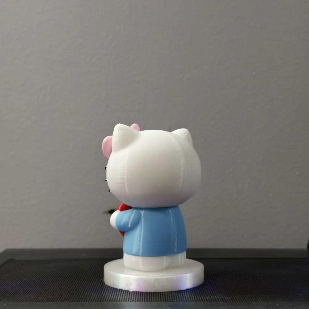 NO AMS - Sweetheart Hello Kitty With Love - Free 3D Print Model ...