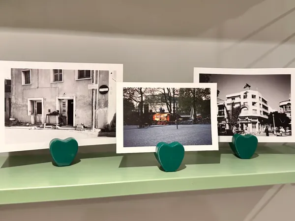 Porte-photo en forme de cœur