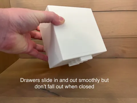 Earring Jewelry Box with drawer organizing options view 2