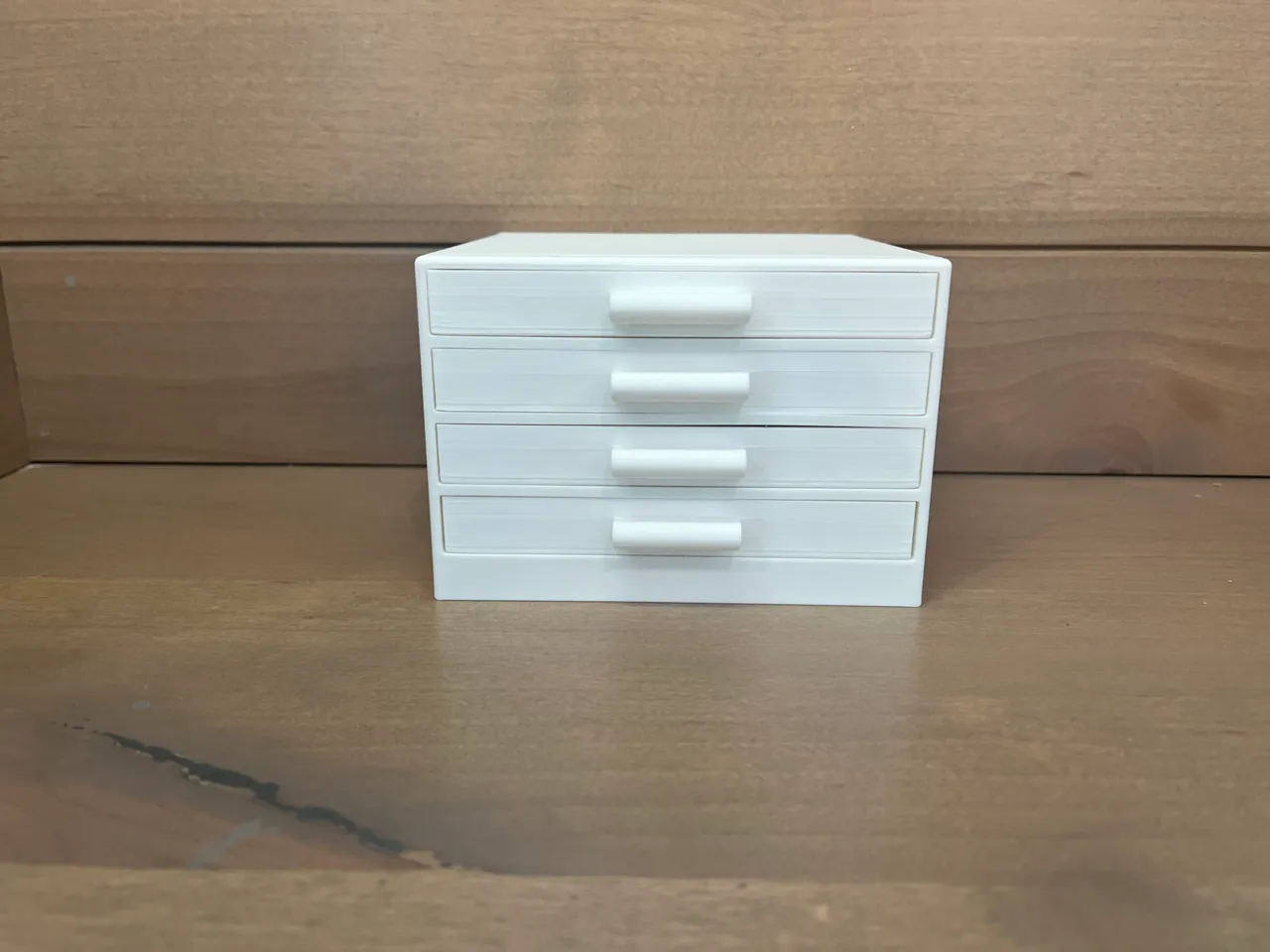Earring Jewelry Box with drawer organizing options view 4