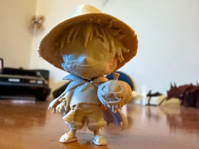 chibi LUFFI D MONKEYHALLOWEEN FAN MADE