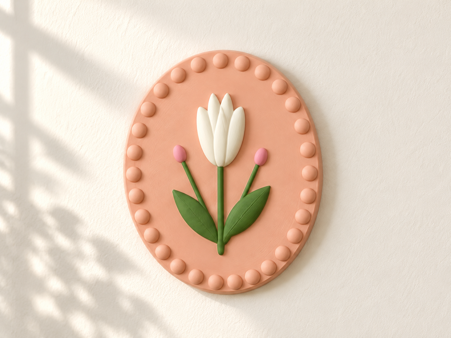 12 Floral Wall Plaques V2 | 120mm Relief Set - 1