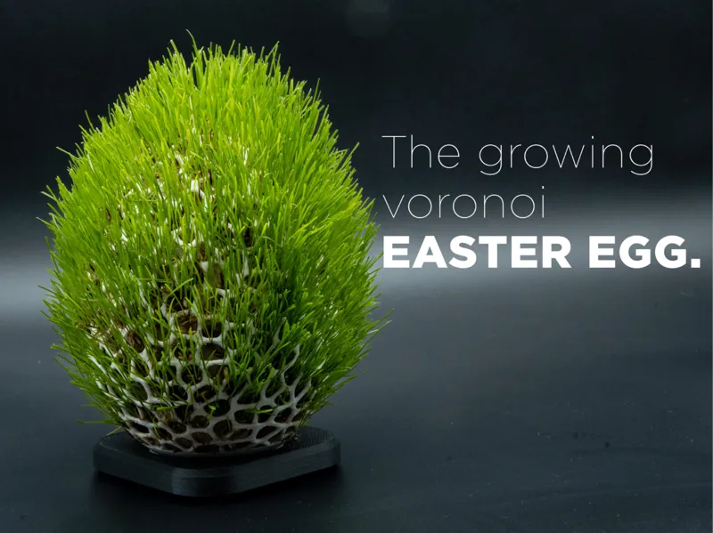 The growing voronoi easter egg