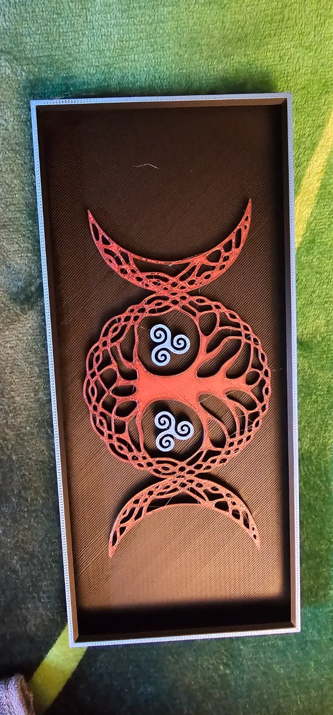 Triple Moon Celtic Wallart