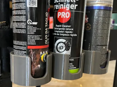 wall-mounted bottle holder