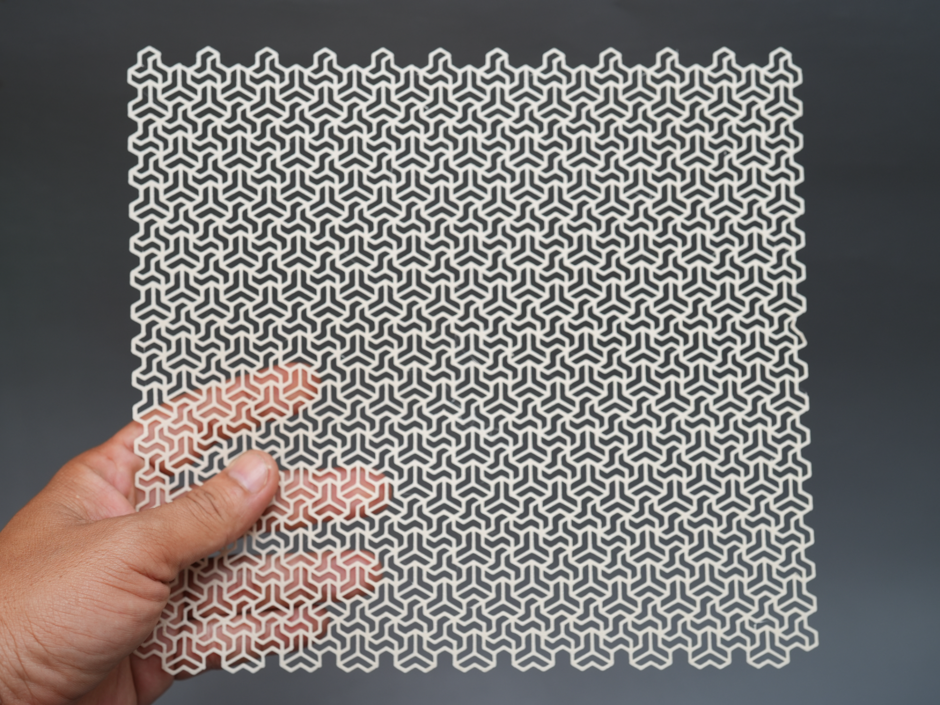 Tri-Link Tessellation Panel TriGrid Decorative