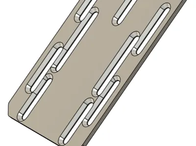 Battery support short for SCX10