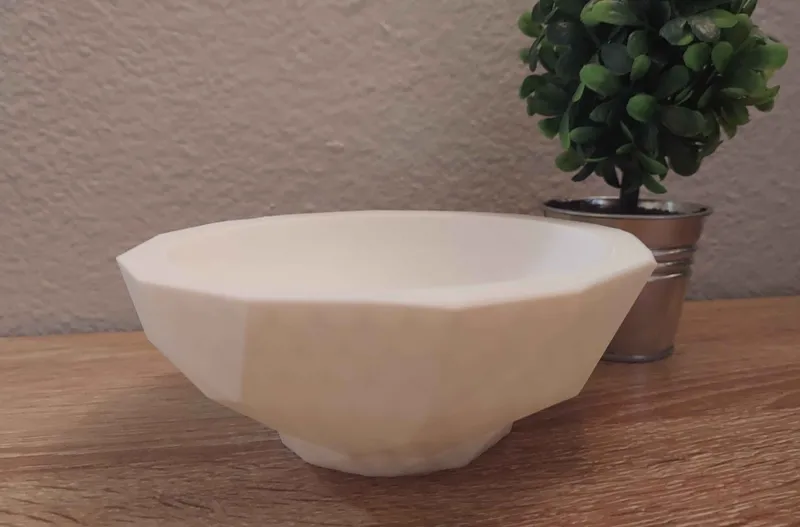 Modern Polygonal Decorative Bowl