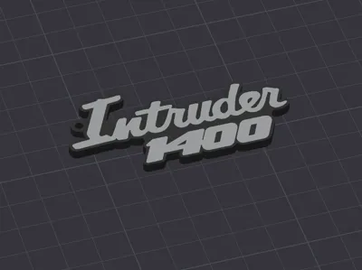Intruder 1400 Keychain