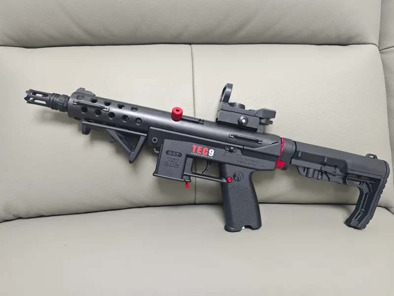 悍迪tec9一体上旋火帽消音（附无损改11.1v方案）