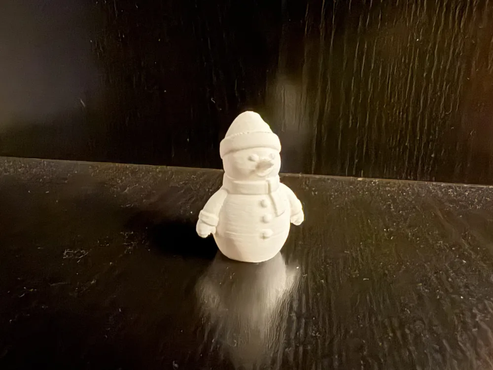Mini Christmas Snowman - Free 3D Print Model - MakerWorld