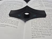 Tenue-pages de livre avec poignée fidget spinner — photo 3