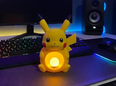 Pikachu Lamp & Candy Jar for Pokémon