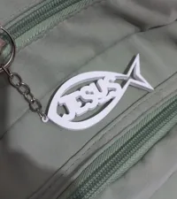 Porte-clés poisson chrétien — photo 3
