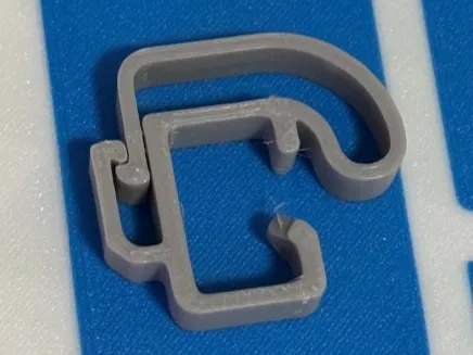 更加灵活的料管固定卡扣 P1S、X1C