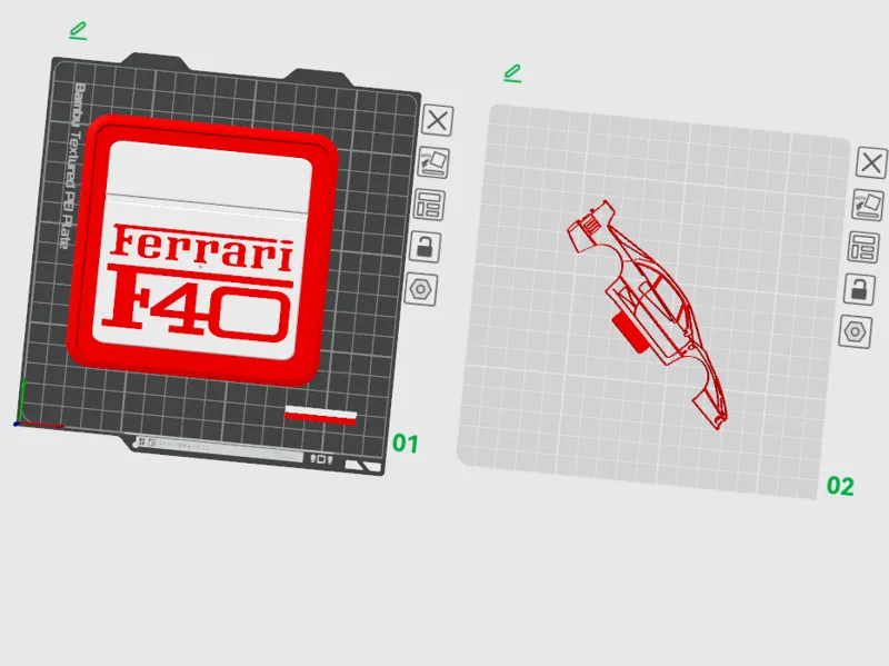 Ferrari Räucherstäbchenhalterung