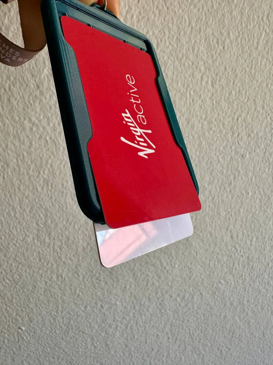 DOUBLE FACED-CARD Vertical Slip-In Badge-ID holder view 3