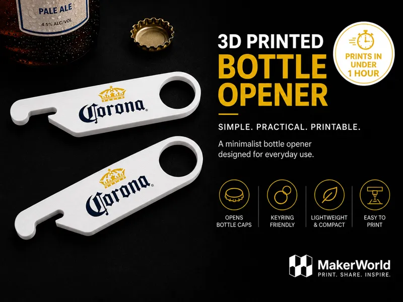 Corona Design Bottle Opener