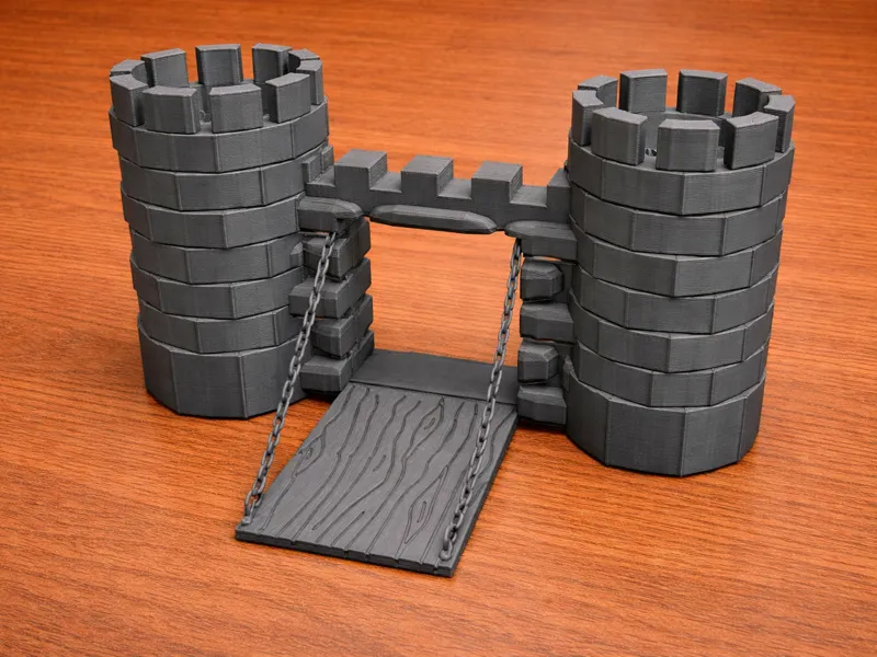 Castle gates terrain