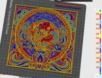 AMS版本-主体5色(比分盘打印少50%耗材)