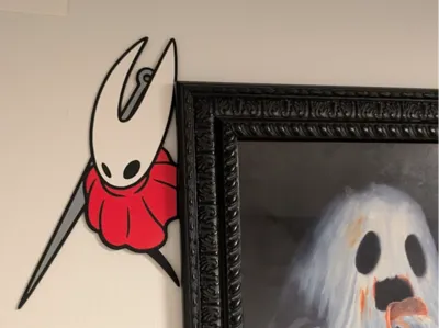 Hornet Frame Sitter - Hollow Knight 2 Fan Art