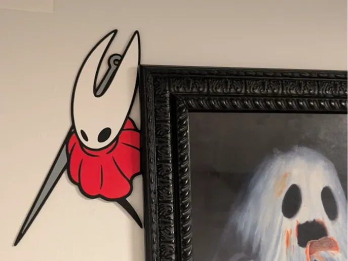 Hornet Frame Sitter - Hollow Knight 2 Fan Art