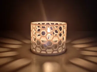 Honeycomb Tealight Holder