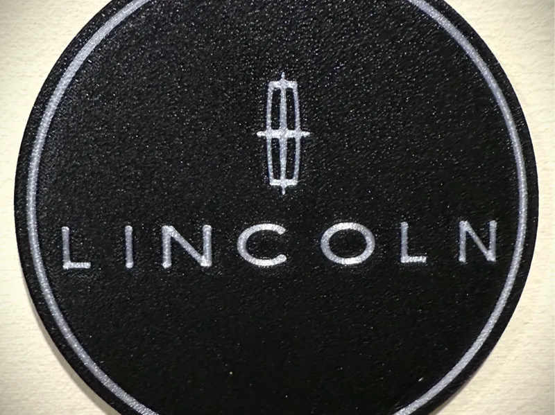 Lincoln automobile coaster set of 4
