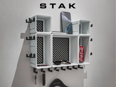 STAK Wall System - Modular EDC Storage 