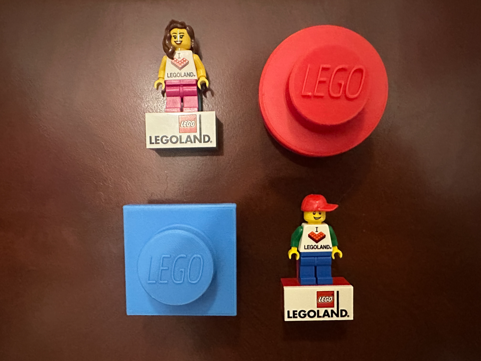乐高积木 经典颗粒 冰箱贴 LEGO 磁铁挂钩