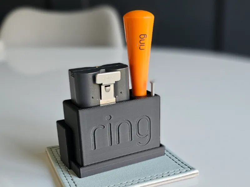 Ring Doorbell Battery Dock + Wall Mount