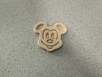 Mickey Waffle Magnet