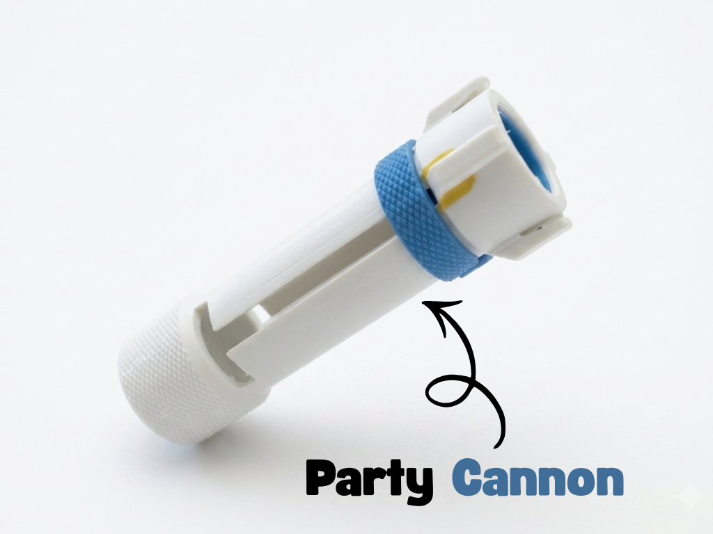 Party Pop Cannon (watch GIF)