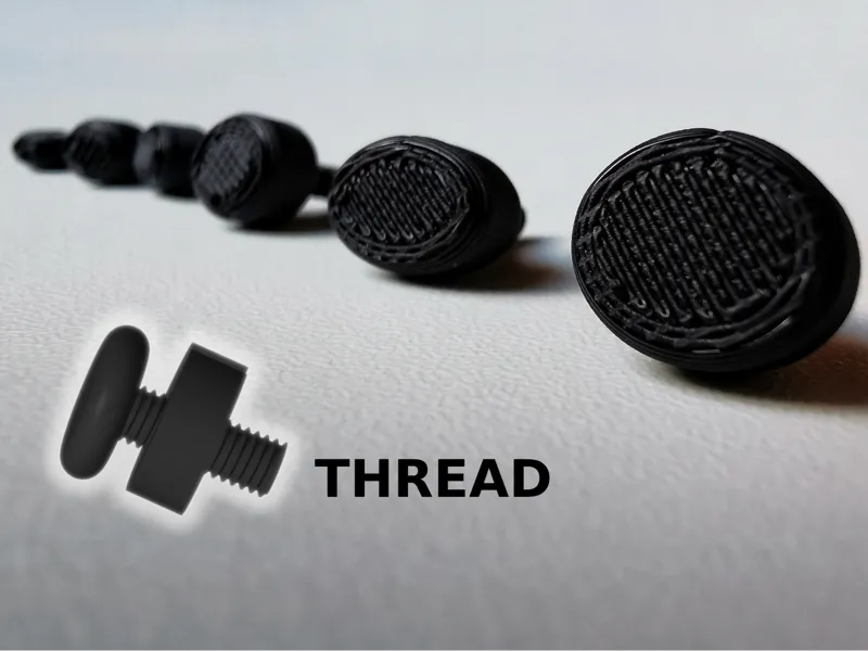 THREADED CROCHET SAFETY NOSES (OVAL)