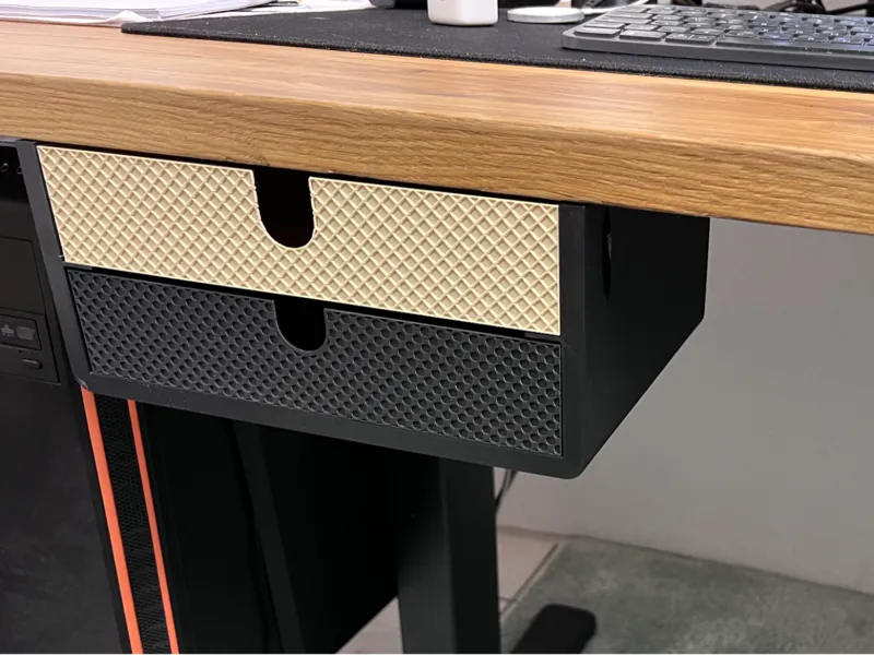 Under desk storage drawer