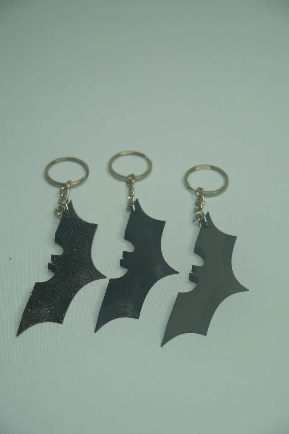 Batman Logo Keychain view 3