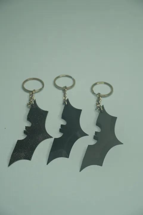 Batman Logo Keychain view 3