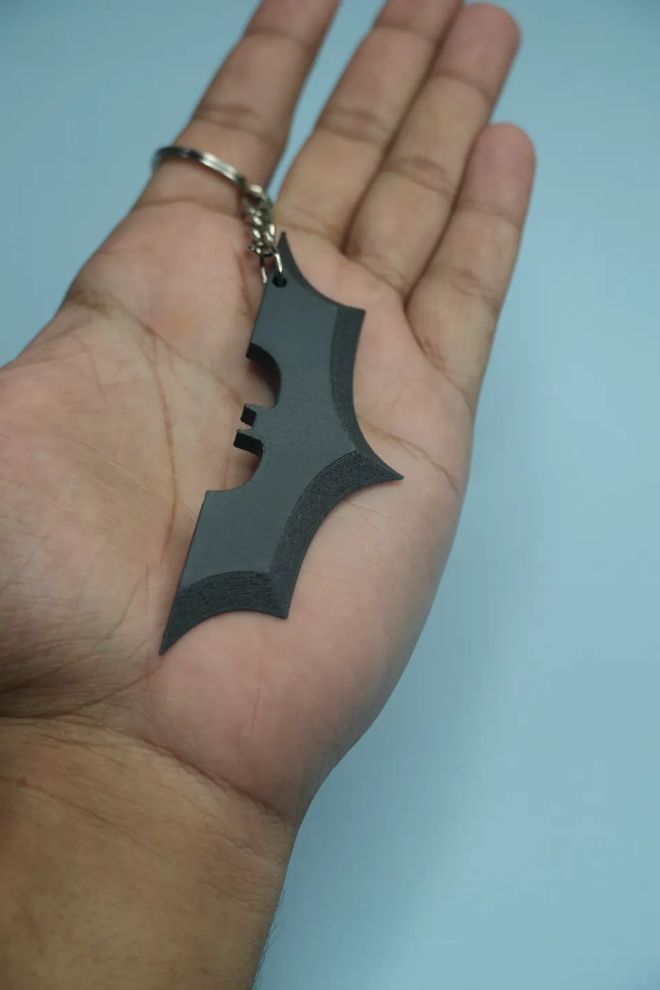 Batman Logo Keychain view 2