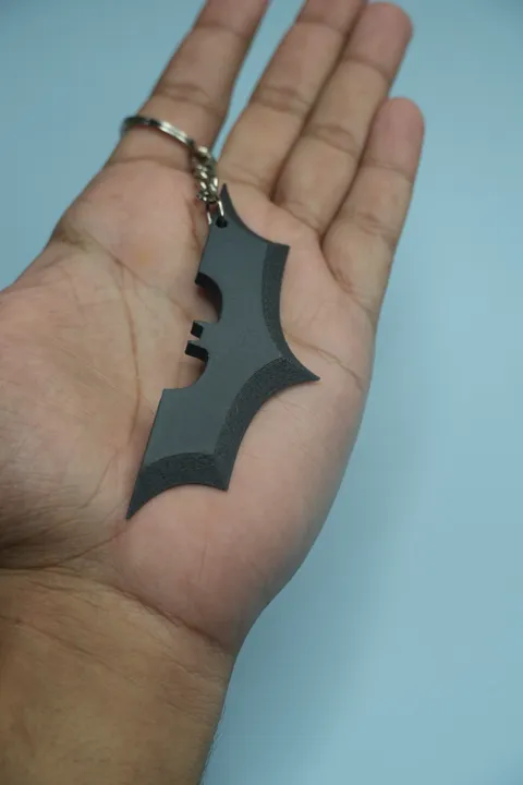 Batman Logo Keychain view 2