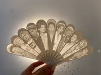 鹿晗扇子-0.12mm 层高, 3 层墙, 100% 填充